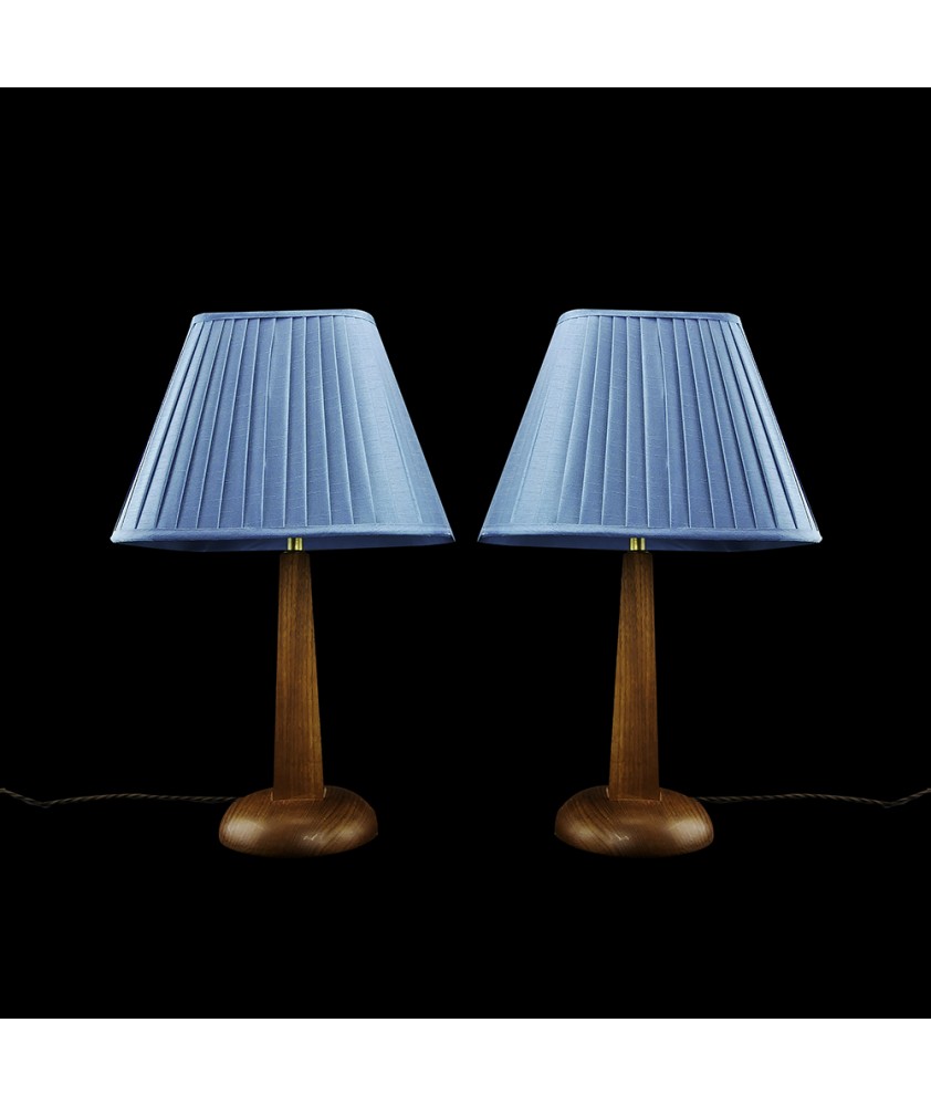 Danish Table Lamps with Turquoise Shade | Table and Floor | John